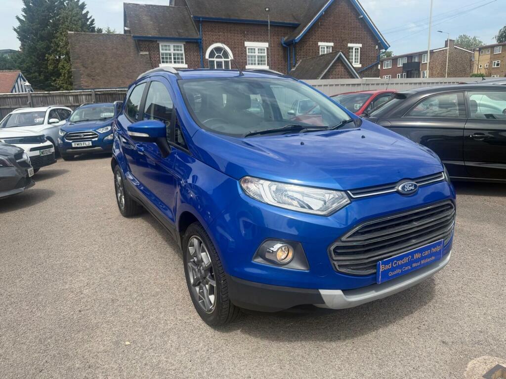 Ford Ecosport Suv 1.0T Ecoboost Titanium 2Wd Euro 5 Ss 2 FD65YTS Blue #2
