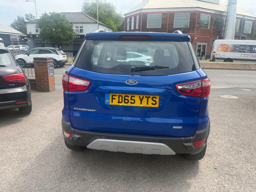 Ford Ecosport Suv 1.0T Ecoboost Titanium 2Wd Euro 5 Ss 2 FD65YTS Blue #4