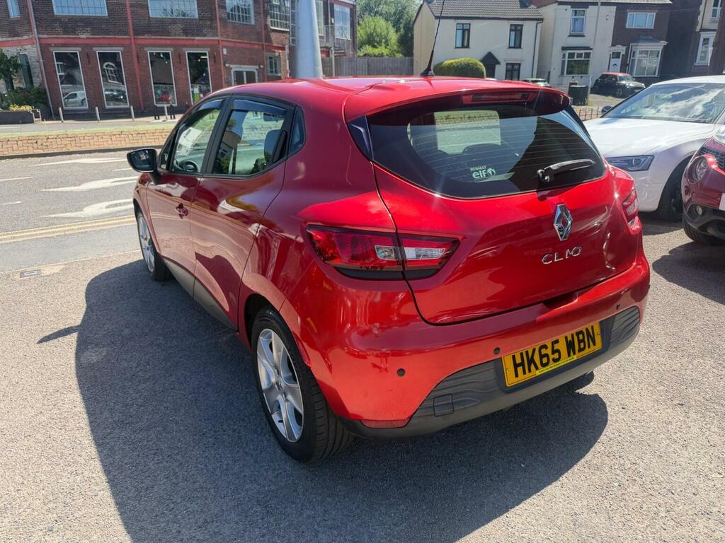 Renault Clio Hatchback 1.2 16V Play Euro 6 201565 HK65WBN Red #4