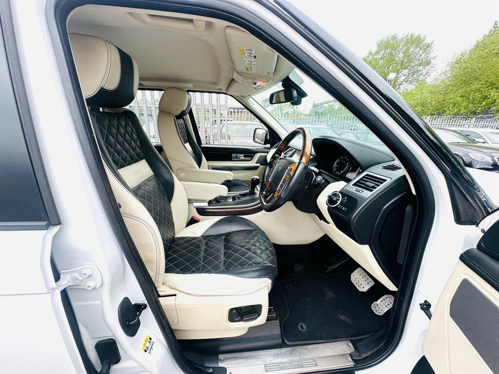 Land Rover Range Rover Sport 5.0 V8 Hse Commandshift 4Wd Euro 5 LG11EVV White #2