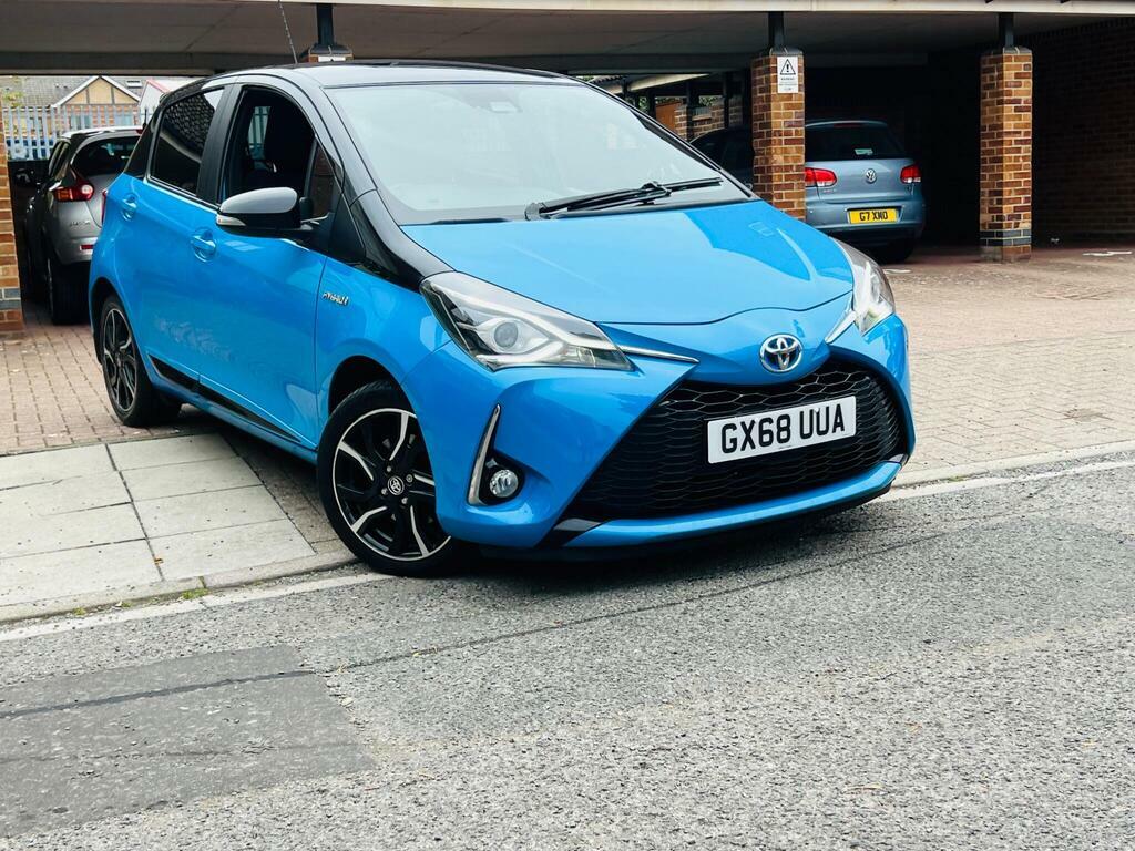 Toyota Yaris 1.5 Vvt-h Cyan Bi-tone E-cvt Euro 6 S S LX68WCF Blue #6