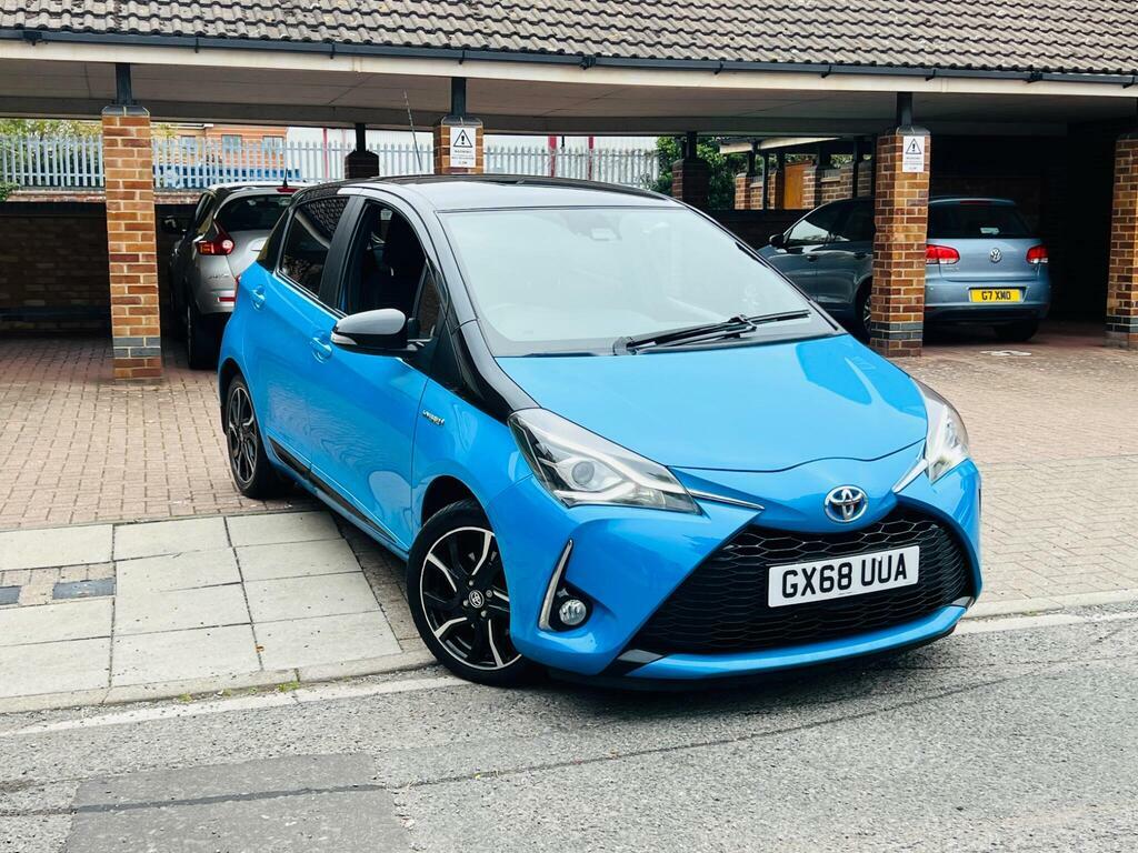 Toyota Yaris 1.5 Vvt-h Cyan Bi-tone E-cvt Euro 6 S S LX68WCF Blue #5