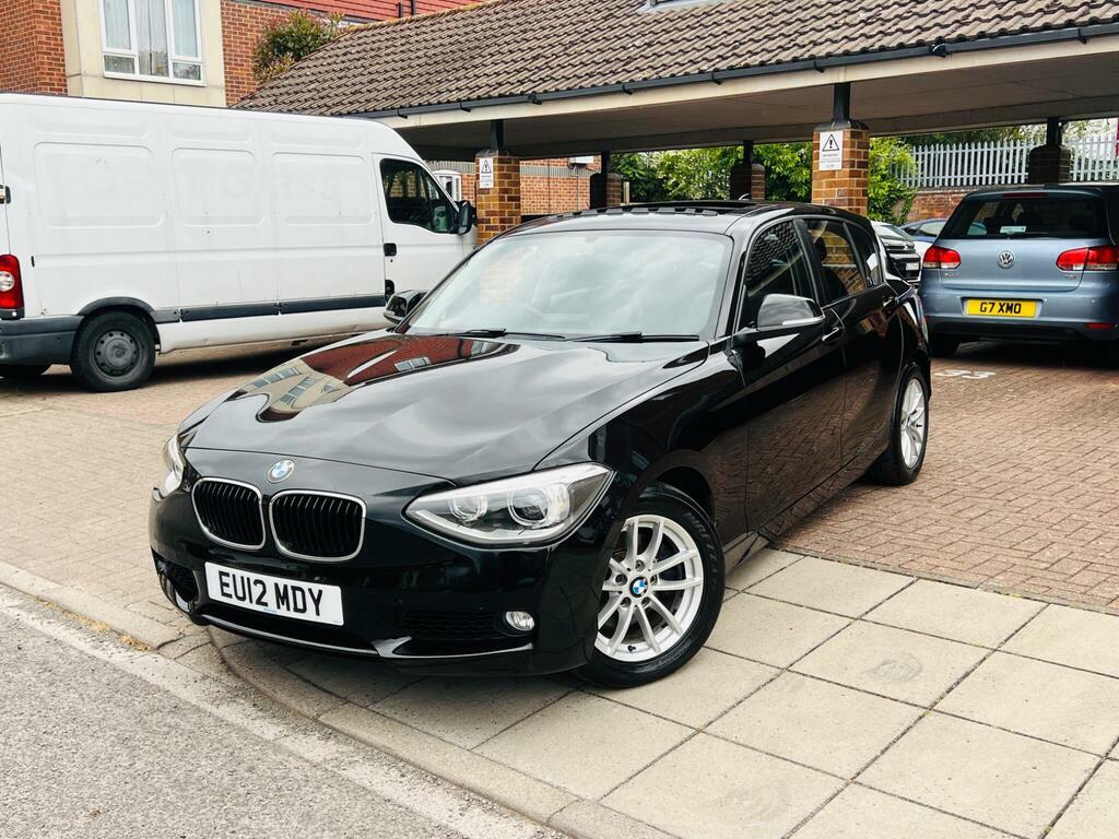 BMW 1 Series 1.6 116I Se Hatchback Black #2