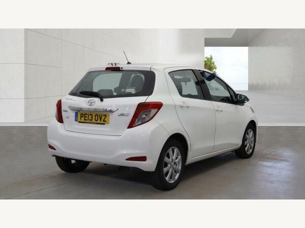 Toyota Yaris 1.33 Dual Vvt-i Tr Multidrive S Euro 5 White #4