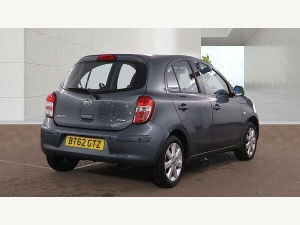 Nissan Micra 1.2 12V Acenta Cvt Euro 5 Grey #4