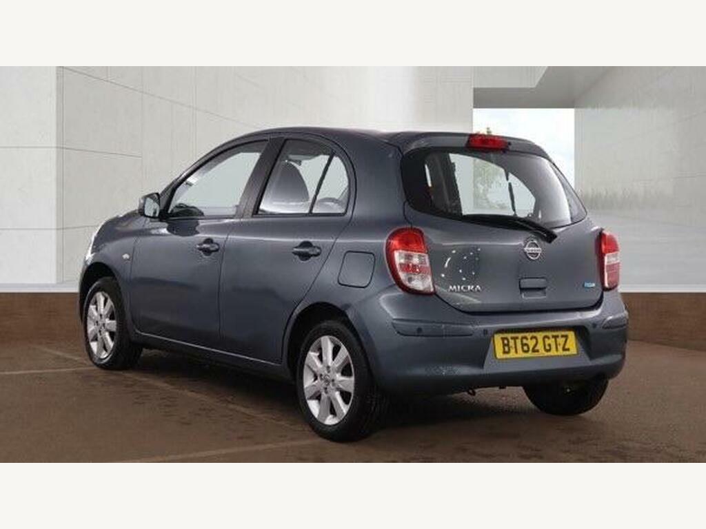 Nissan Micra 1.2 12V Acenta Cvt Euro 5 Grey #3
