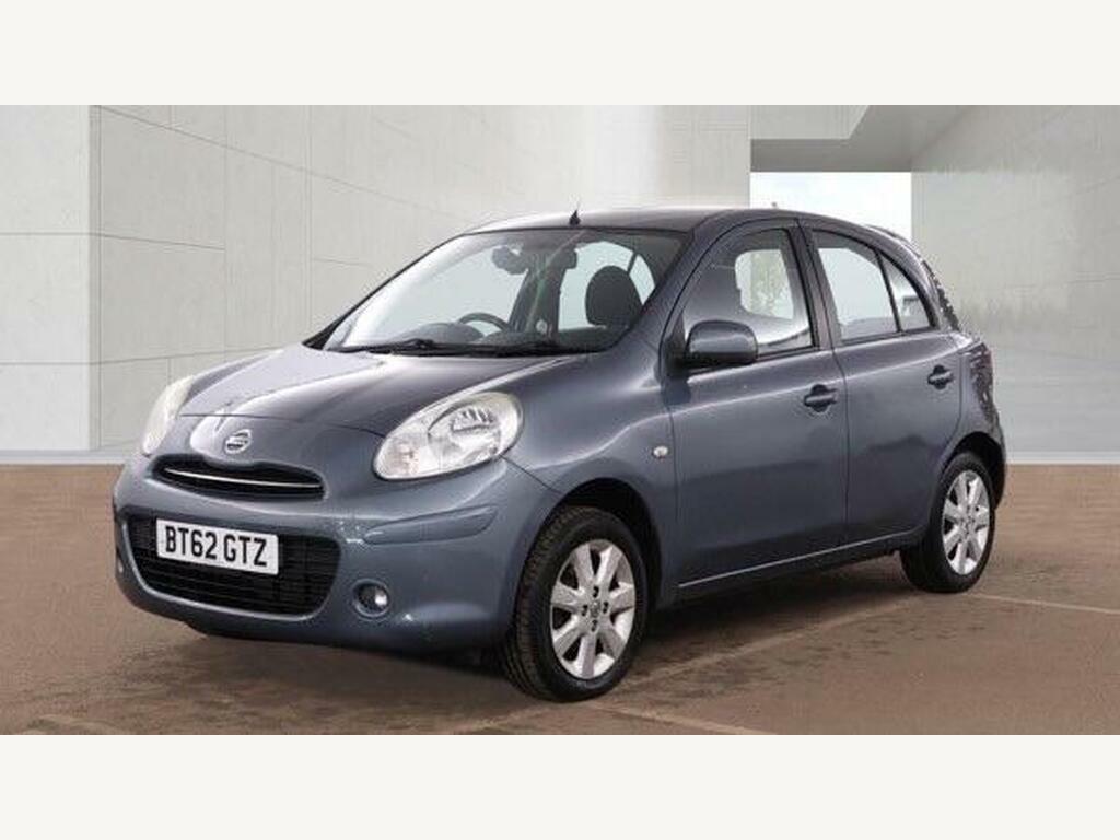 Nissan Micra 1.2 12V Acenta Cvt Euro 5 Grey #2