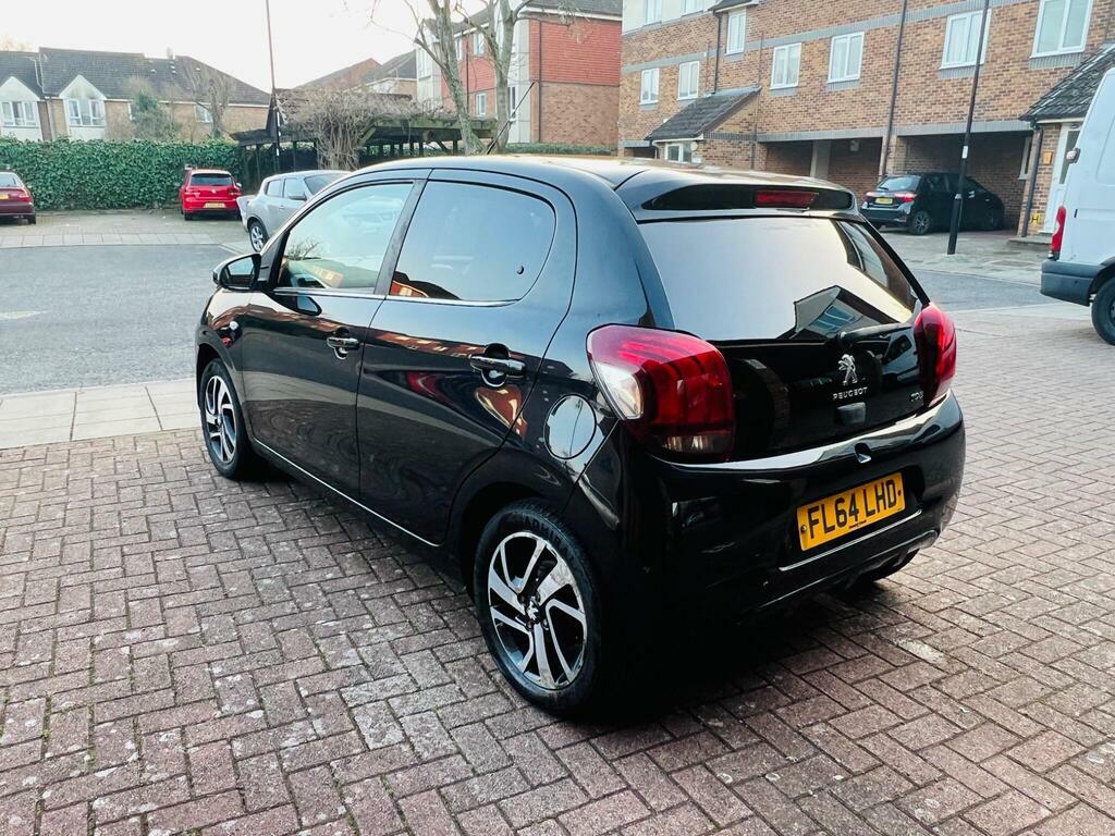 Peugeot 108 1.2 Vti Puretech Allure Euro 5 Black #4