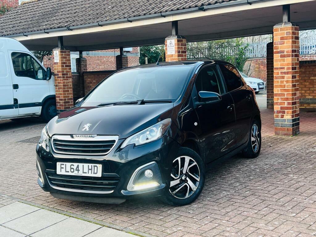 Peugeot 108 1.2 Vti Puretech Allure Euro 5 Black #2
