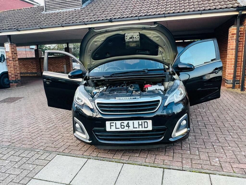 Peugeot 108 1.2 Vti Puretech Allure Euro 5 Black #6