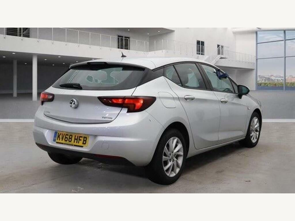 Vauxhall Astra 1.4I Turbo Design Euro 6 KV68HFB Silver #4