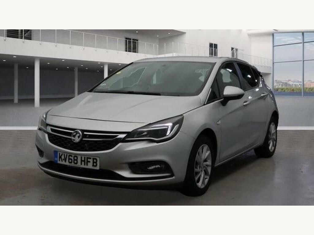 Vauxhall Astra 1.4I Turbo Design Euro 6 KV68HFB Silver #2