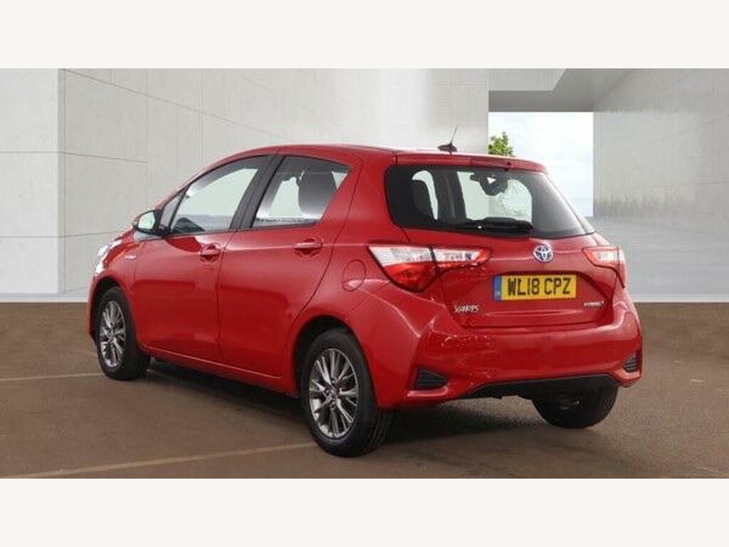 Toyota Yaris 1.5 Vvt-h Icon E-cvt Euro 6 S S WL18CPZ Red #3
