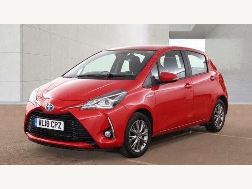 Toyota Yaris 1.5 Vvt-h Icon E-cvt Euro 6 S S WL18CPZ Red #2