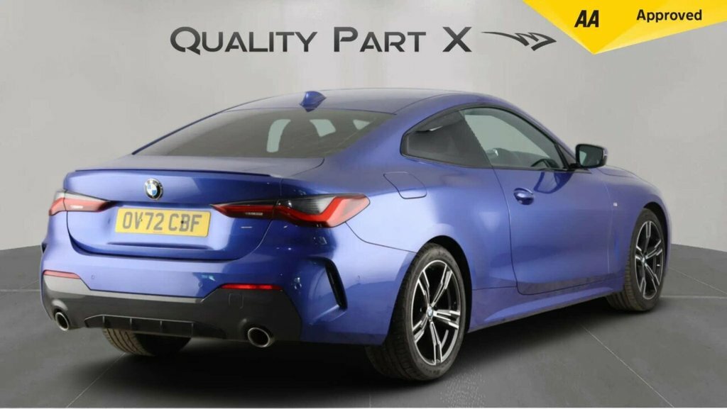 BMW 4 Series 2L M Sport OV72CBF Blue #5