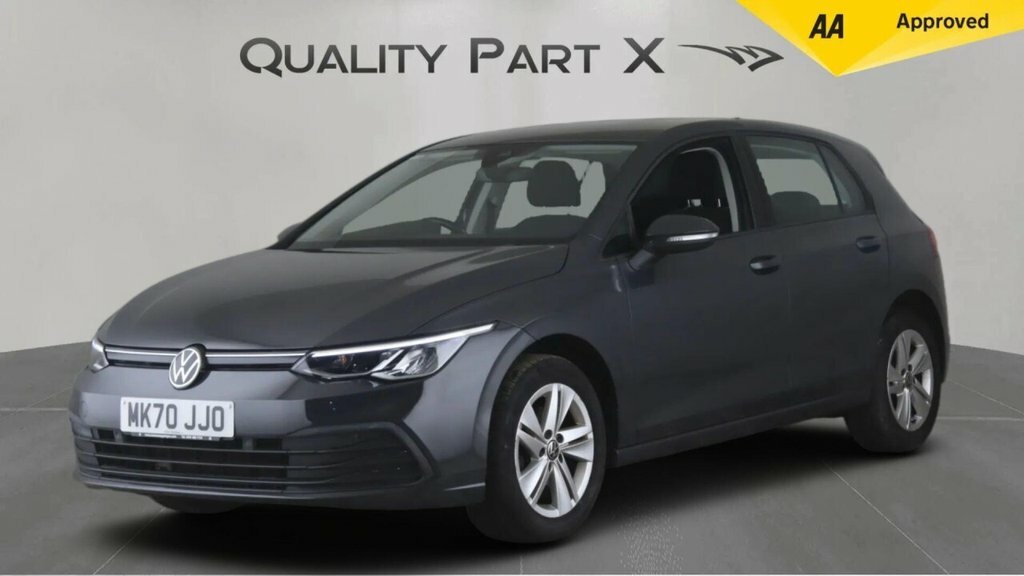 Volkswagen Golf Hatchback MK70JJO Grey #3