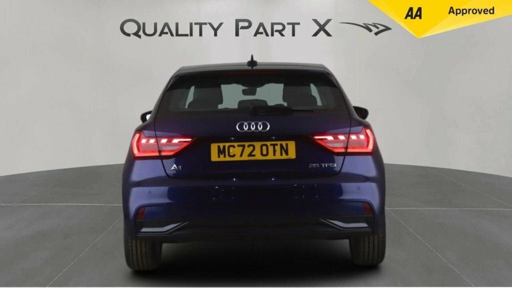 Audi A1 Hatchback MC72OTN Blue #6