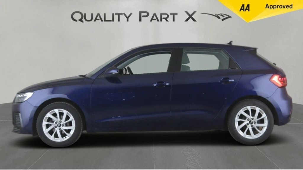 Audi A1 Hatchback MC72OTN Blue #4