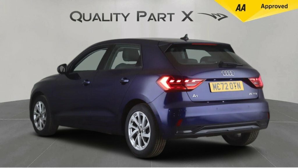 Audi A1 Hatchback MC72OTN Blue #5