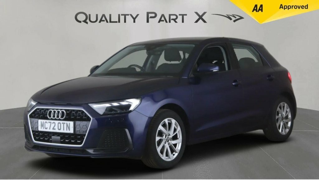 Audi A1 Hatchback MC72OTN Blue #3