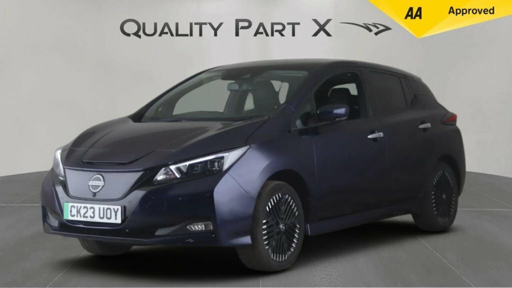 Nissan Leaf Hatchback CK23UOY Blue #3