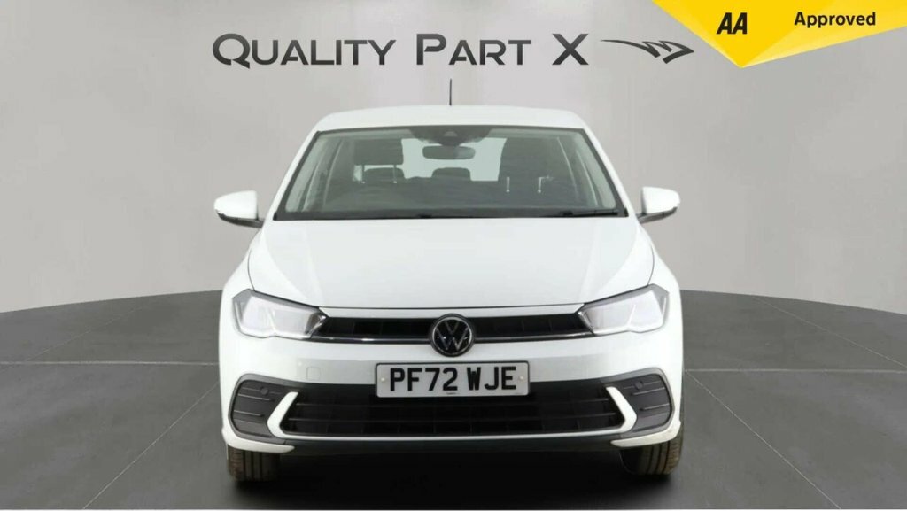 Volkswagen Polo Hatchback PF72WJE White #2