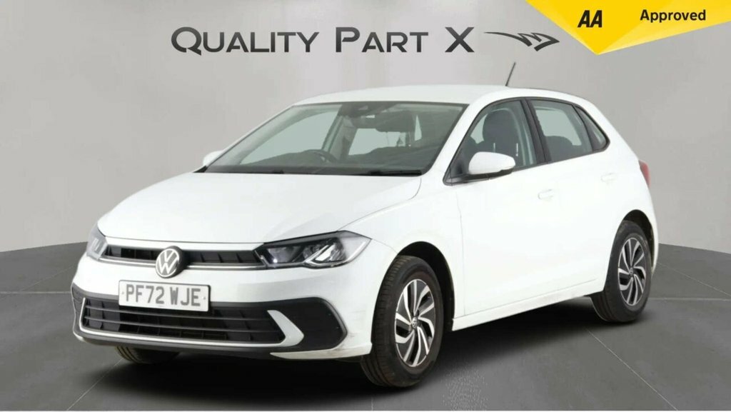 Volkswagen Polo Hatchback PF72WJE White #3