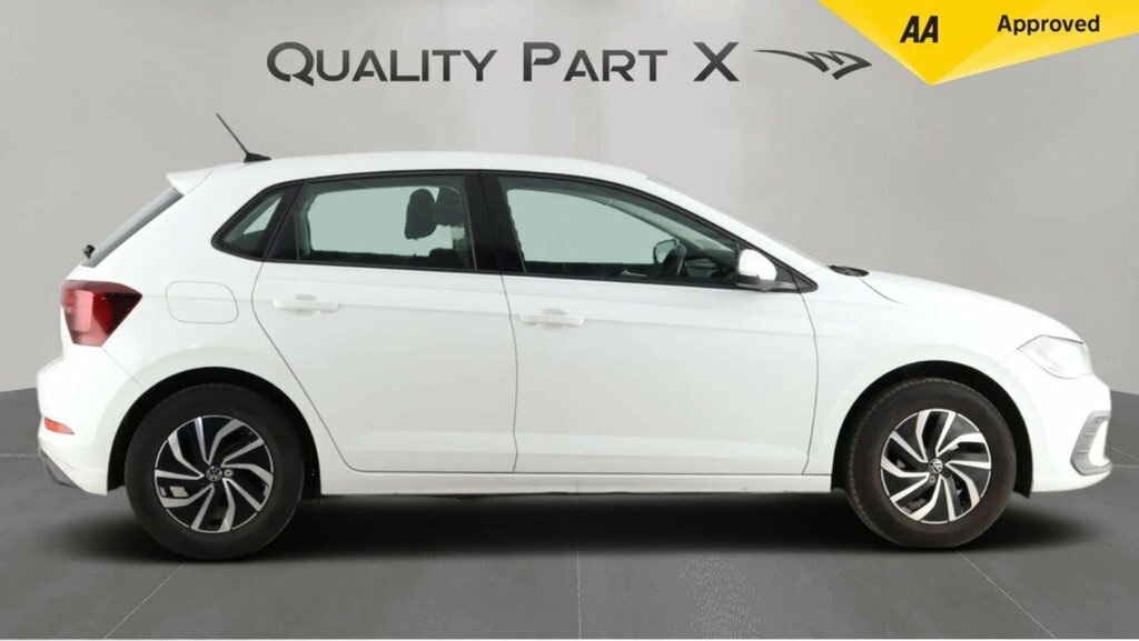 Volkswagen Polo Hatchback PF72WJE White #4