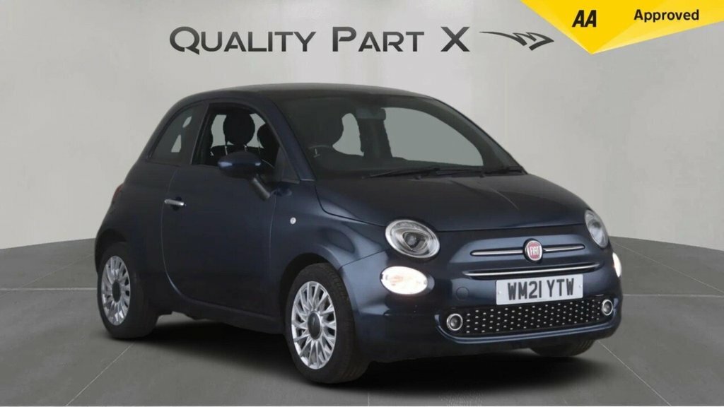 Fiat 500 Hatchback Blue
