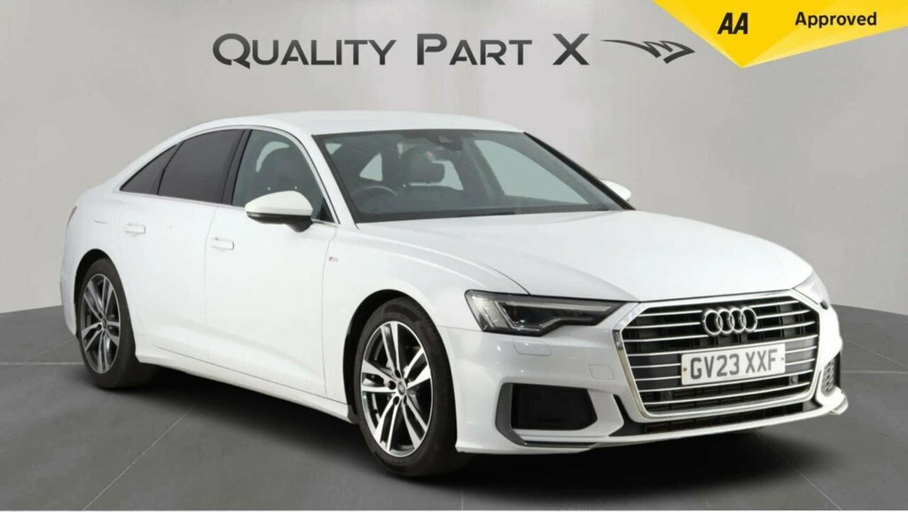 Audi A6 Saloon Saloon GV23XXF White