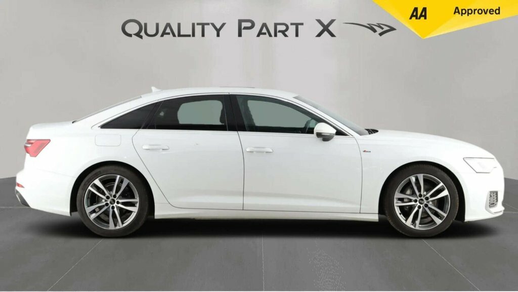 Audi A6 Saloon Saloon GV23XXF White #4