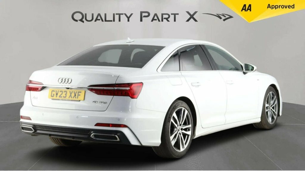 Audi A6 Saloon Saloon GV23XXF White #5