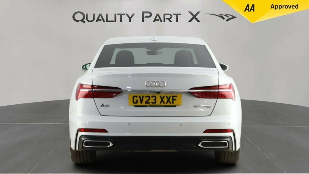 Audi A6 Saloon Saloon GV23XXF White #6