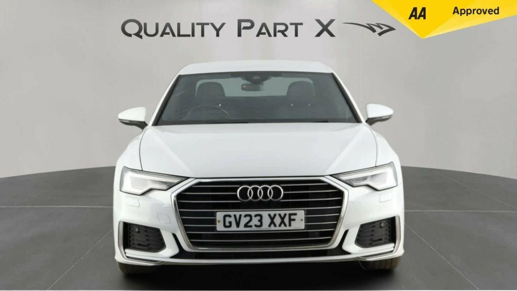Audi A6 Saloon Saloon GV23XXF White #2