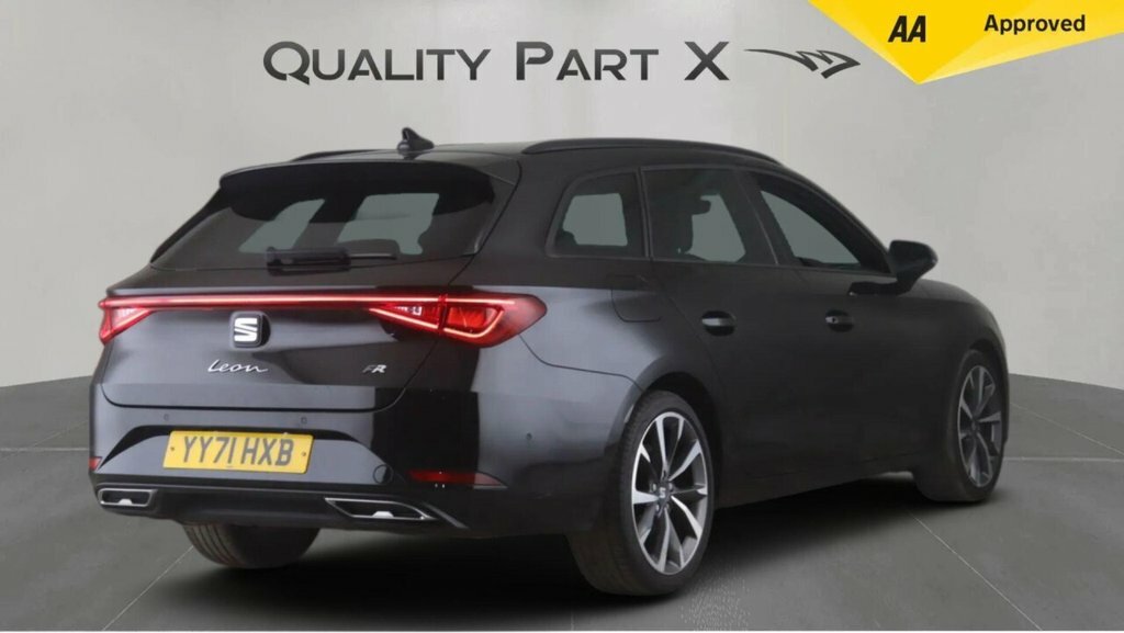 Seat Leon Estate YY71HXB Black #6
