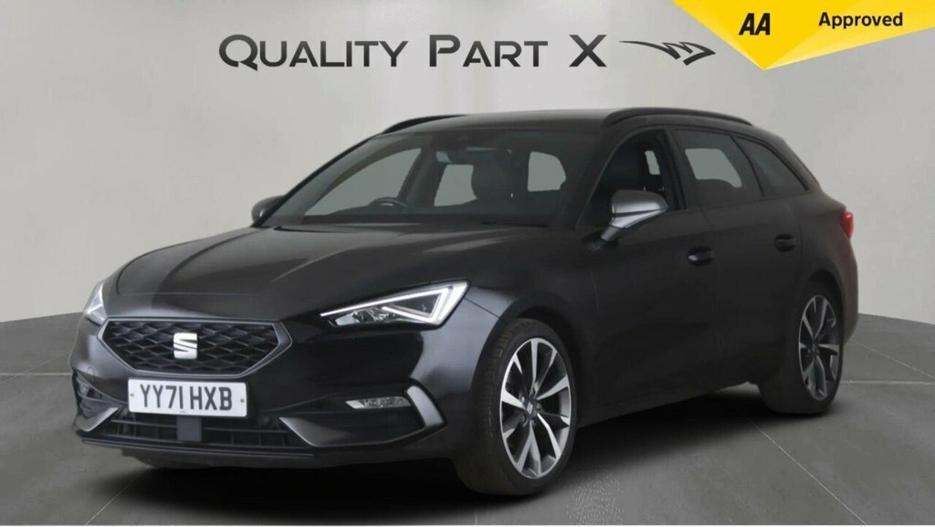 Seat Leon Estate YY71HXB Black #2