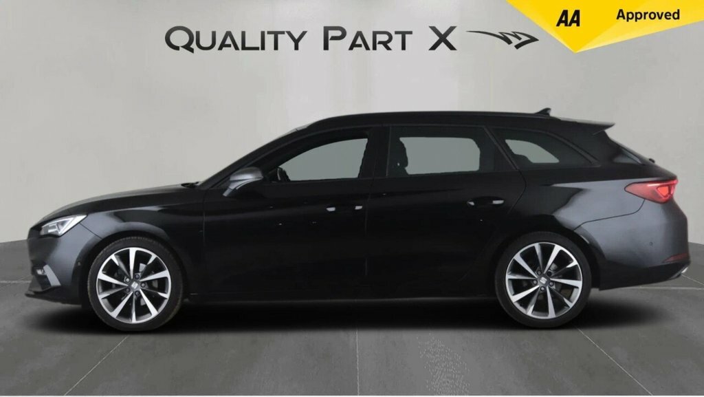 Seat Leon Estate YY71HXB Black #3