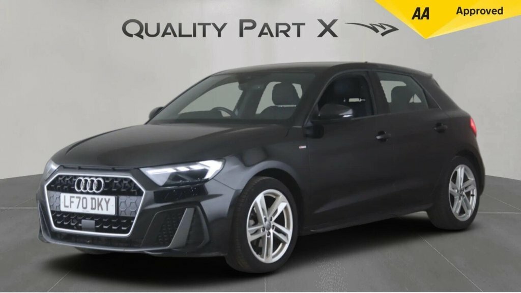 Audi A1 Hatchback LF70DKY Black #3