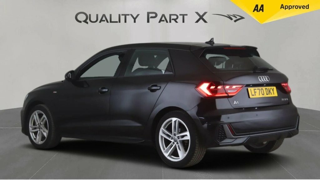 Audi A1 Hatchback LF70DKY Black #5