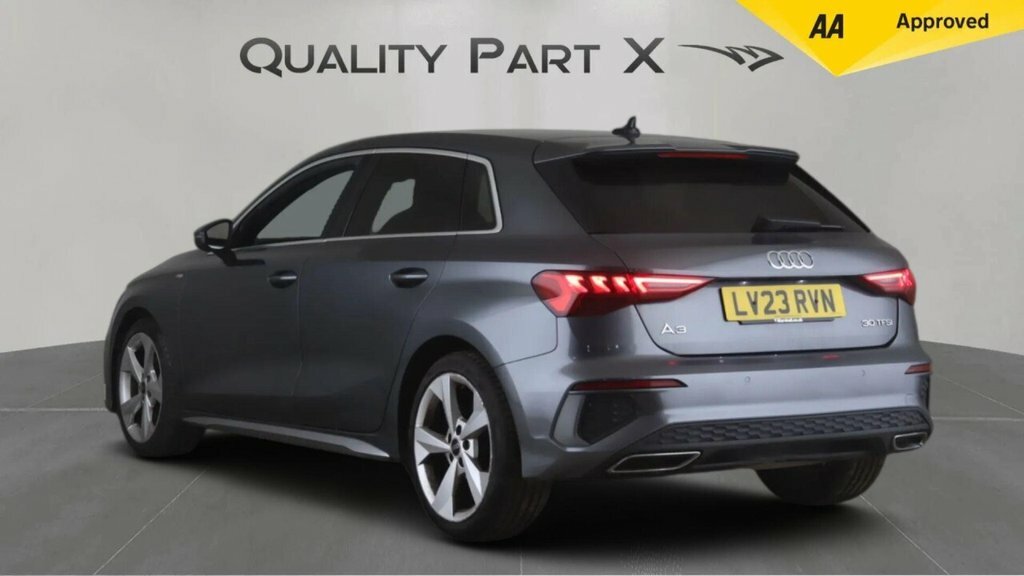 Audi A3 Hatchback LV23RVN Grey #4