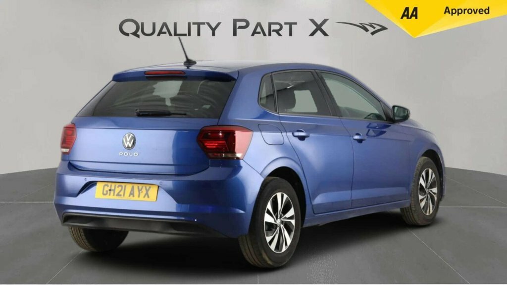 Volkswagen Polo Hatchback GH21AYX Blue #5