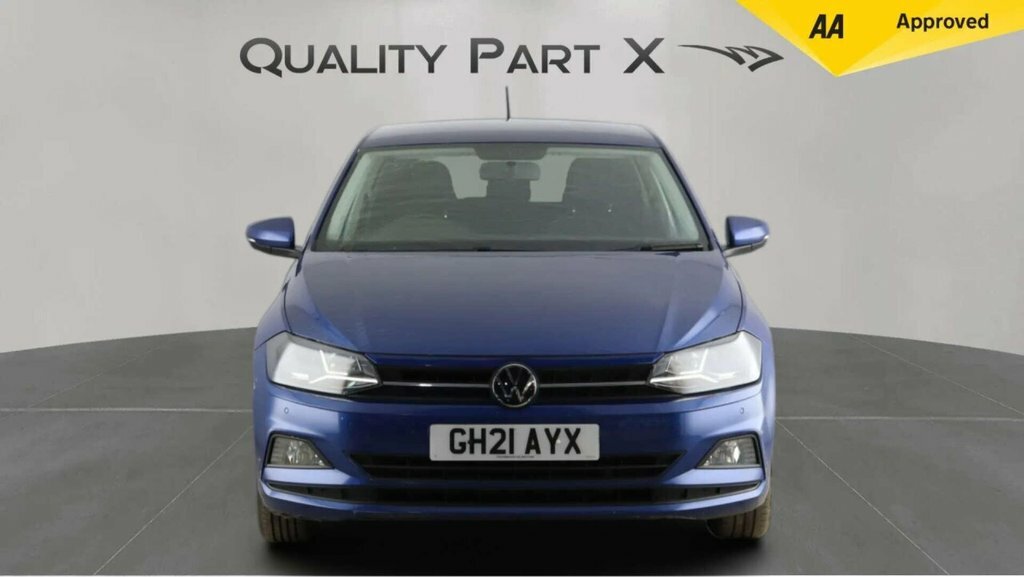Volkswagen Polo Hatchback GH21AYX Blue #2