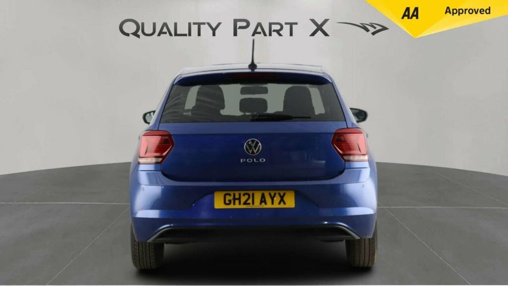 Volkswagen Polo Hatchback GH21AYX Blue #6