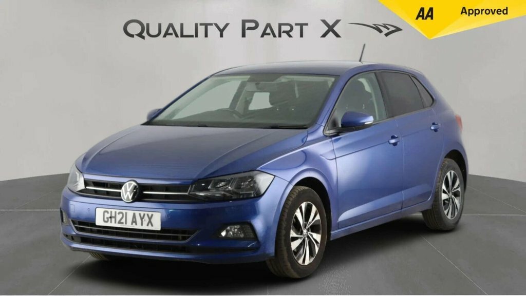 Volkswagen Polo Hatchback GH21AYX Blue #3