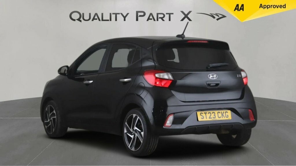 Hyundai I10 Hatchback ST23CKG Black #5