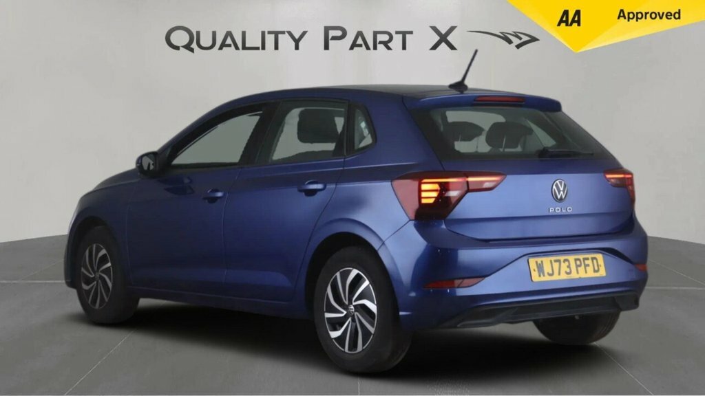 Volkswagen Polo Hatchback WJ73PFD Blue #5
