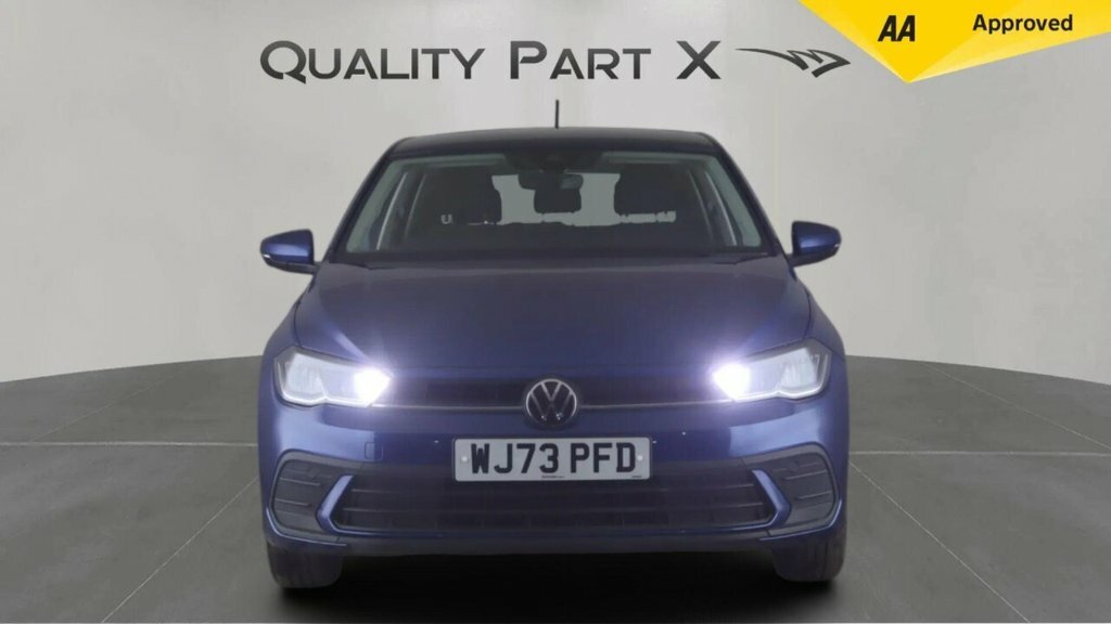 Volkswagen Polo Hatchback WJ73PFD Blue #2