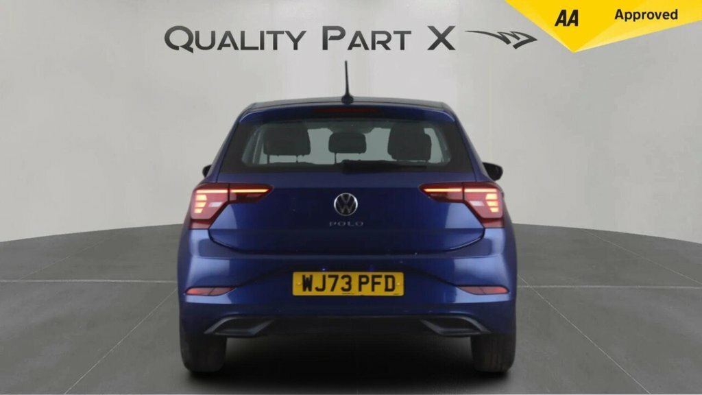 Volkswagen Polo Hatchback WJ73PFD Blue #6