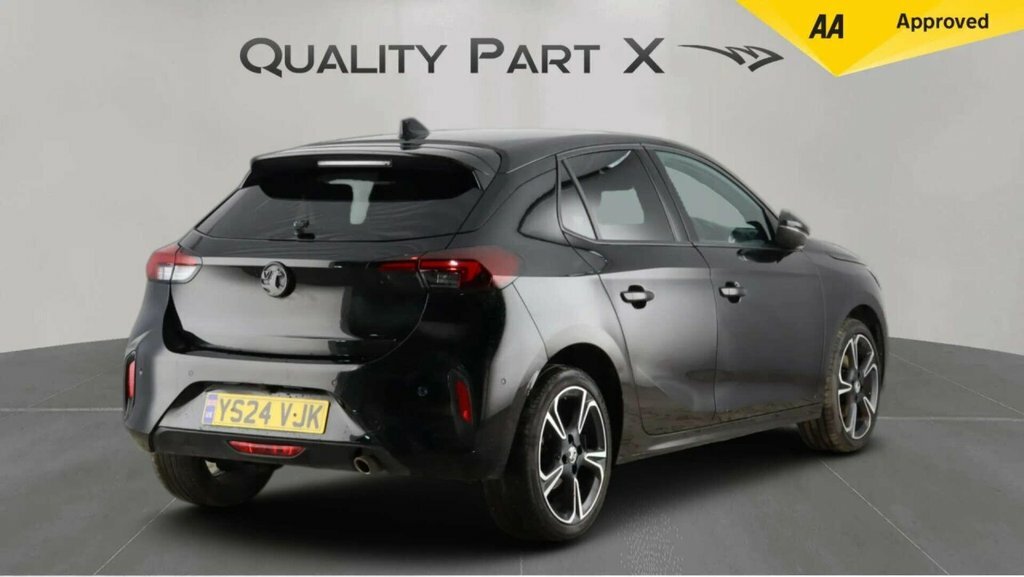 Vauxhall Corsa Hatchback YS24VJK Black #5