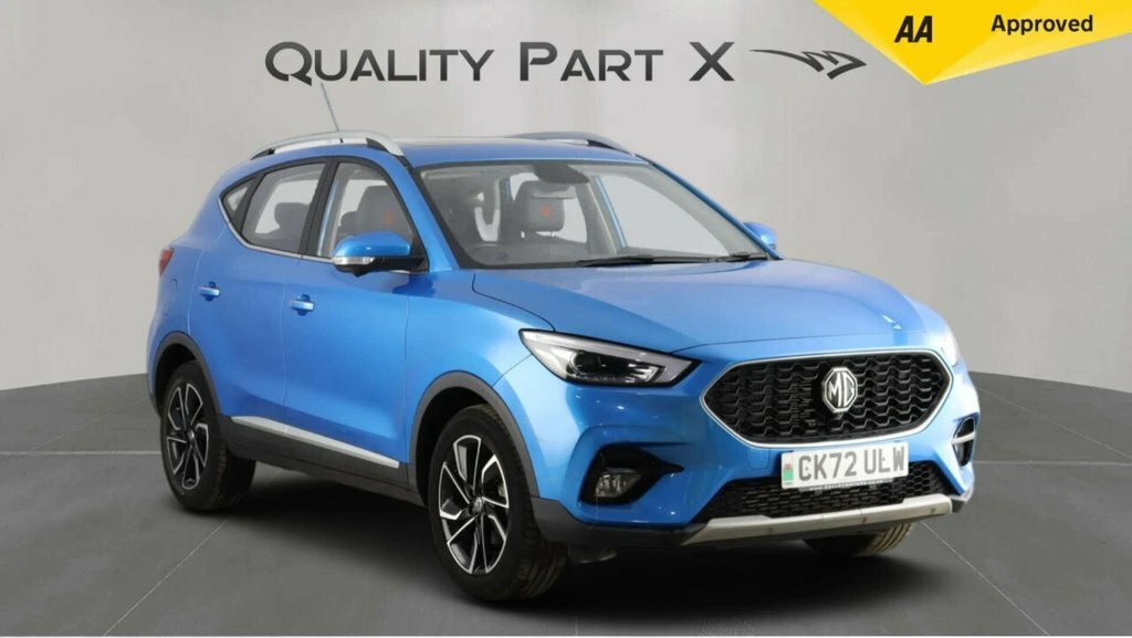 MG ZS Suv Blue